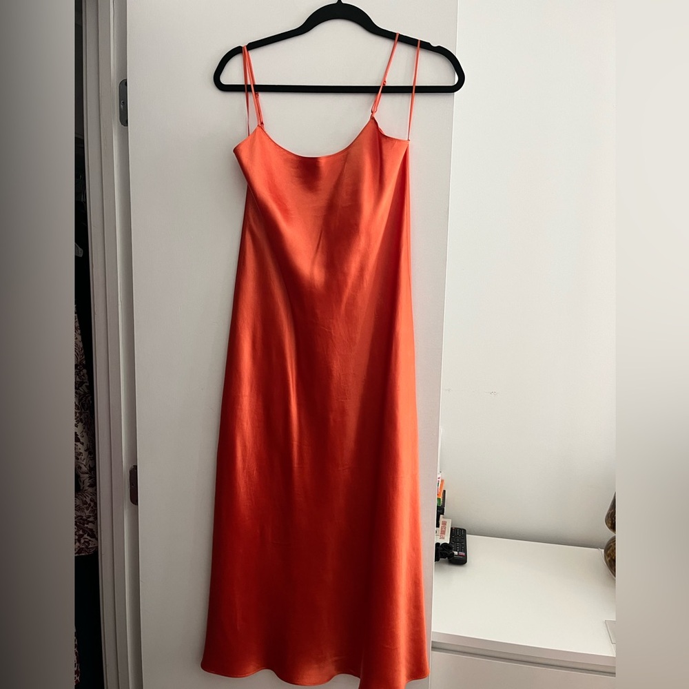 Vince Orange Slipdress - Picture 3 of 4